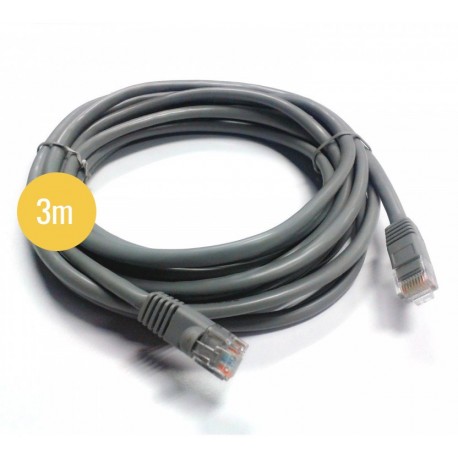 Câble réseau pour relier les cameras ip 3m - CAT6