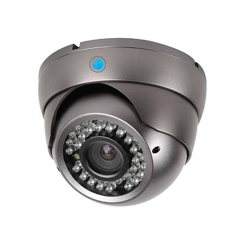 Caméra IP-HD Dôme motorise Infrarouge 2,4 MP - kit de vidéosurveillance