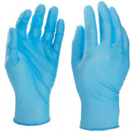 Boite de 100 gants jetables nitrile