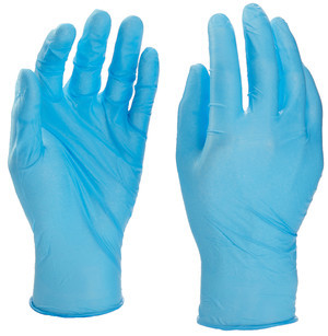 Gants jetables en nitrile - 100 gants - Ensystex Solution Pro