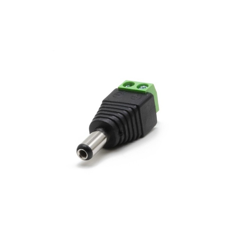 Connecteur d'alimentation mâle/bornier pour caméra 12V 960101-S03