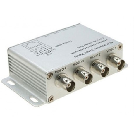 Balun 4 canaux vidéo sur câble CAT5