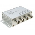 Balun 4 canaux vidéo sur câble CAT5