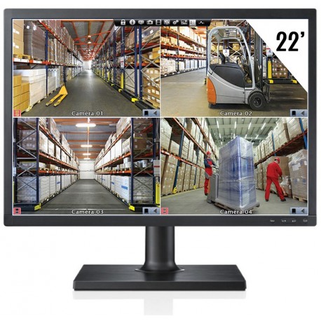 Ecran LCD 22" 1080p Full-HD