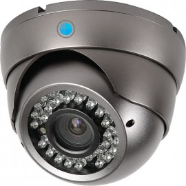 Caméra AHD 1080p Dôme Infrarouge grise 2,4 Mégapixels